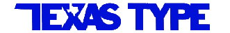 Texas Type Logo